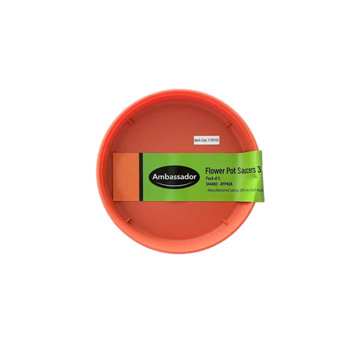 Ambassador Flower Pot Saucer 3-4" - Pack 5