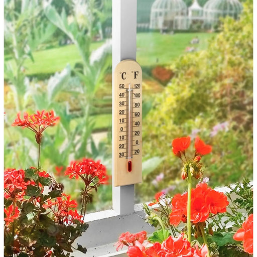 Ambassador Wooden Thermometer 12'' (30cm)