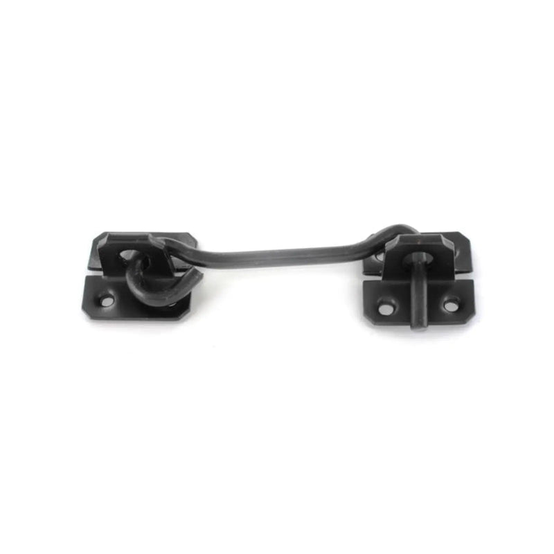 Securit Wire Cabin Hook Black 150mm