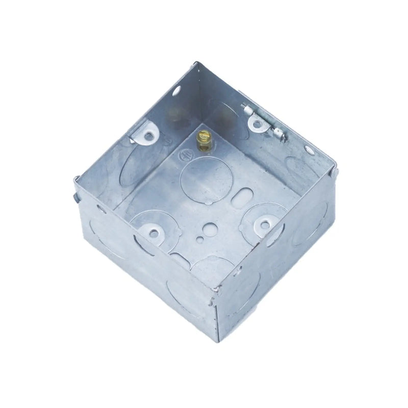 Securlec Metal Back Box 1 Gang 47mm