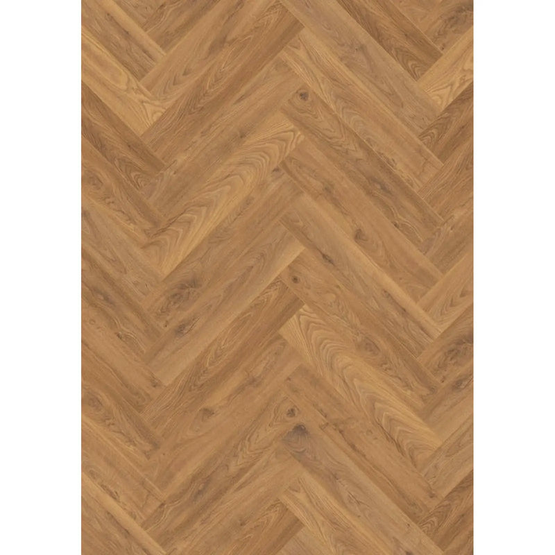 Kronospan Herringbone Firebrand Oak Laminate Flooring 0.87m2