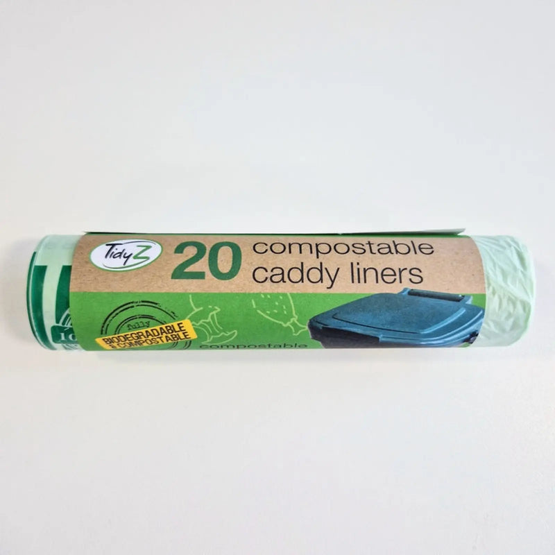 Tidyz Compostable Caddy Liners 5L Roll of 20