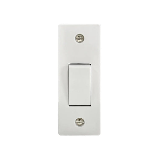 Securlec 1 Gang 2 Way Architrave Switch Round Edge