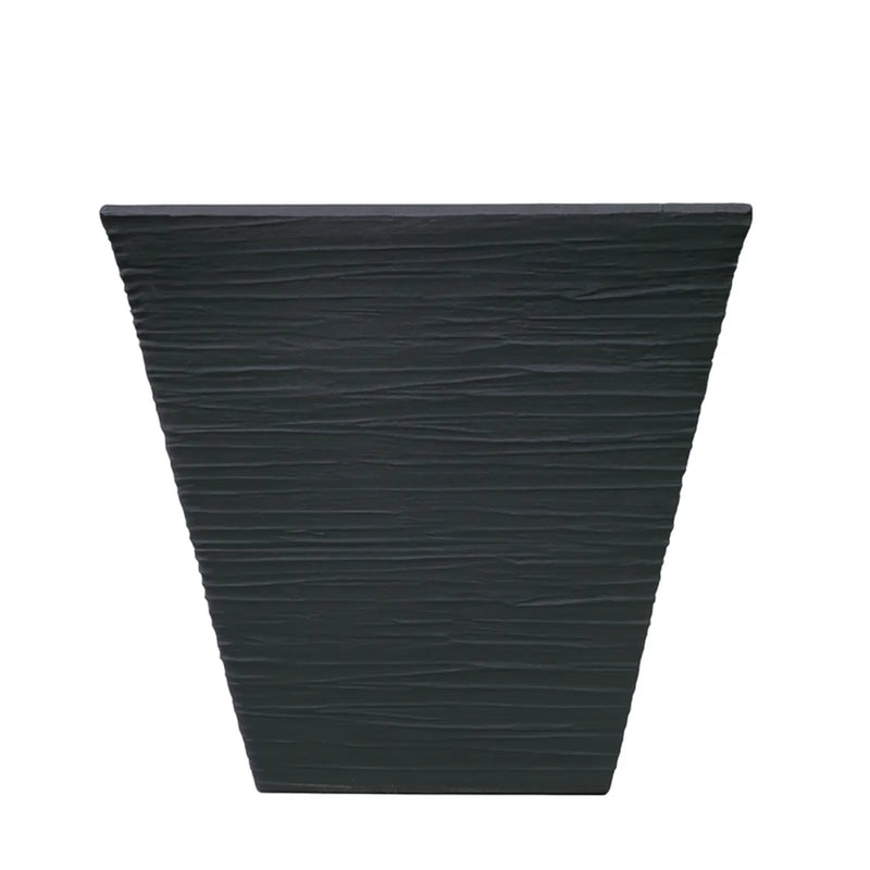 Strata Verona Graphite Small Tapered Square Planter 34cm