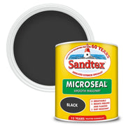 Sandtex Smooth Masonry Paint 1L Black