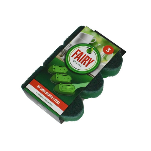Addis Fairy Dish Brush Refill Pack 3