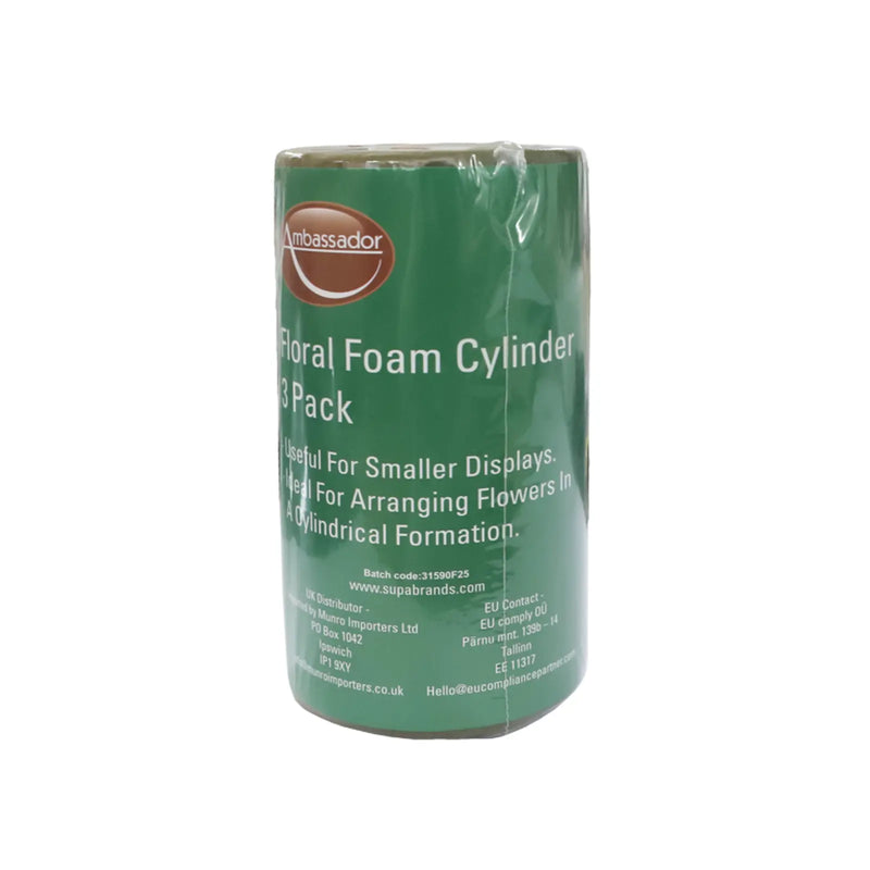 Ambassador Floral Foam Cylinder Pack 3