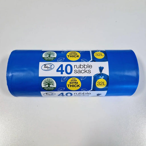 Tidyz Rubble Sacks 32L Roll of 40