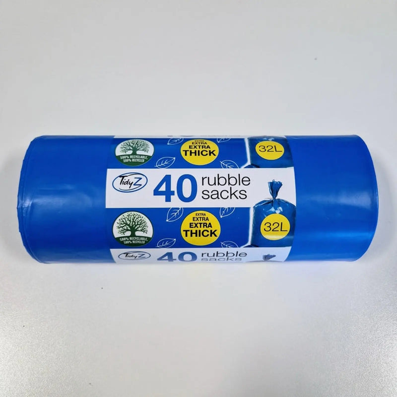 Tidyz Rubble Sacks 32L Roll of 40