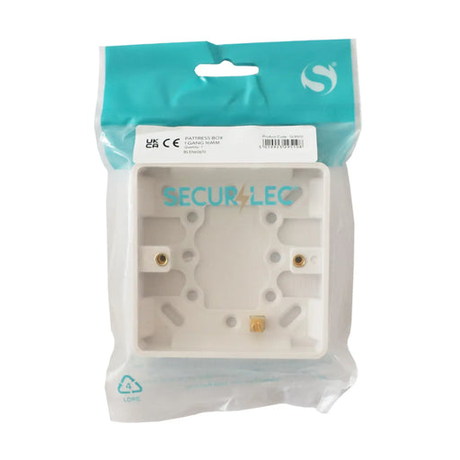 Securlec 1g Surface Pattress Box 16mm