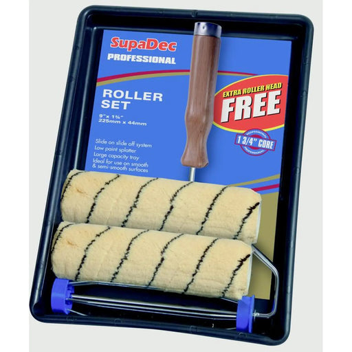 SupaDec Tiger Stripe Roller Kit Professional 9" x 1.75"
