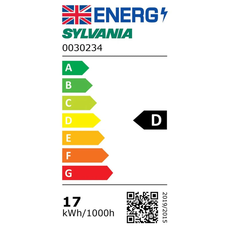 Sylvania T8 LED Tube Ccg L1500 5ft 840 17w 2300lm