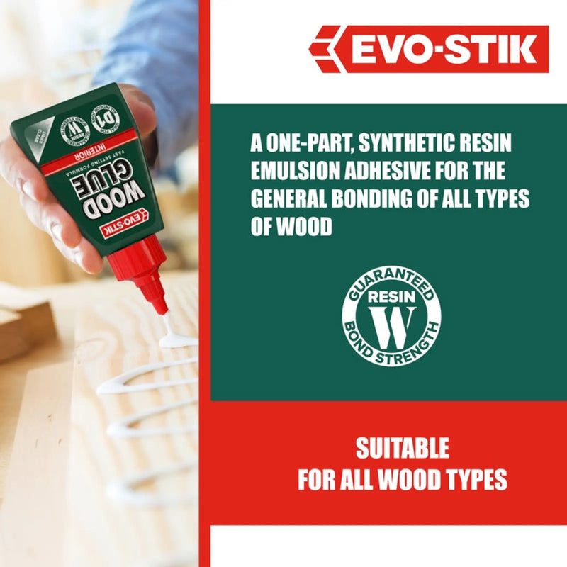 Evo-Stik Resin 'W' Wood Adhesive (Interior) 250ml