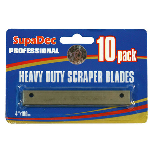 SupaDec Angled Scraper Blades Pack of 10
