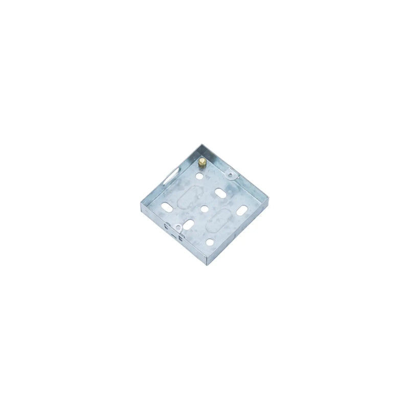 Securlec 1 Gang Metal Box 25mm