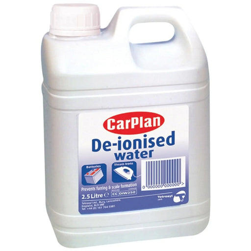 Carplan De-Ionised Water 2.5L