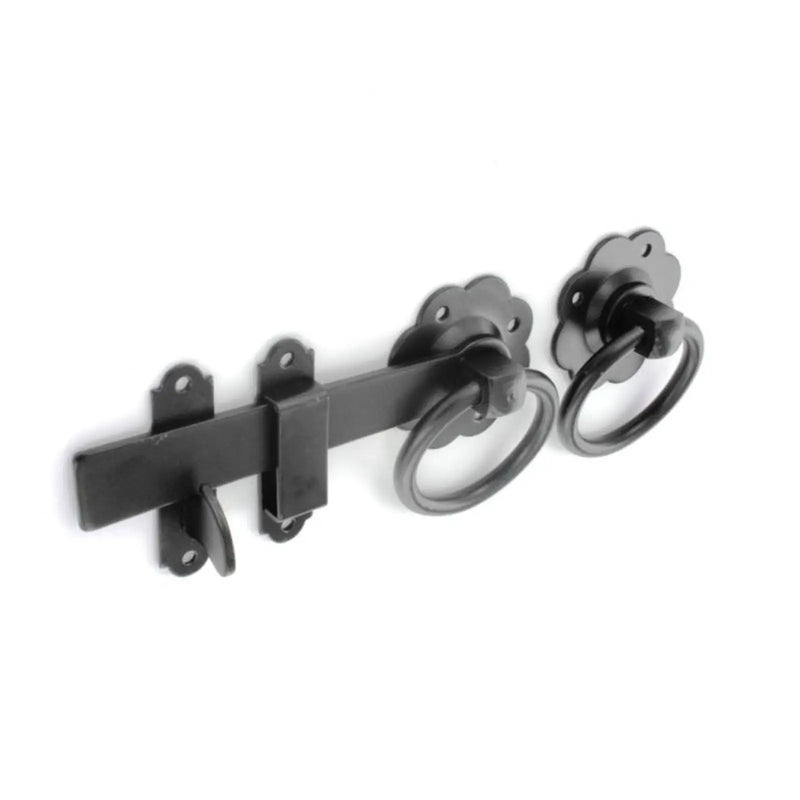 Securit Ring Gate Latch Black 150mm