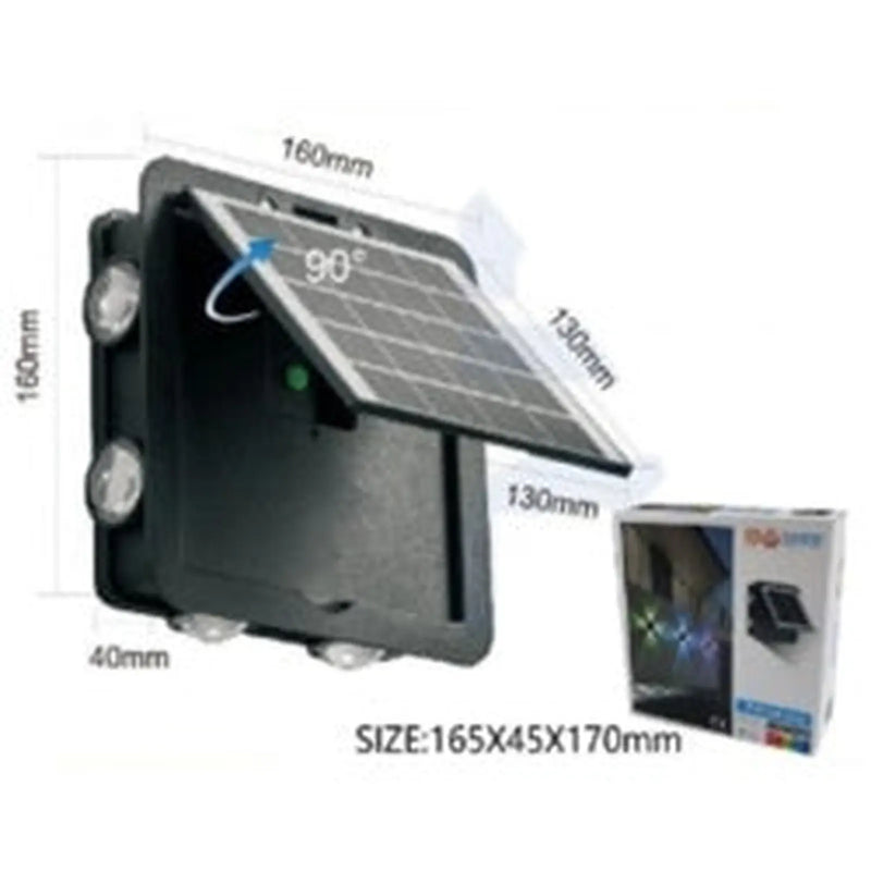 Extrastar LED Solar Up & Down Wall Lamp