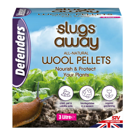 Defenders Slugs Away Wool Pellets 3L