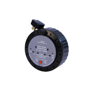 Securlec 2 Socket Extension Reel 10 Amp 5m