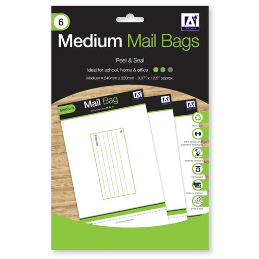 Stax I G Design Medium Mailing Bags Pack 6