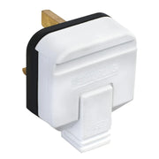Luceco Heavy Duty Plug 13 Amp White