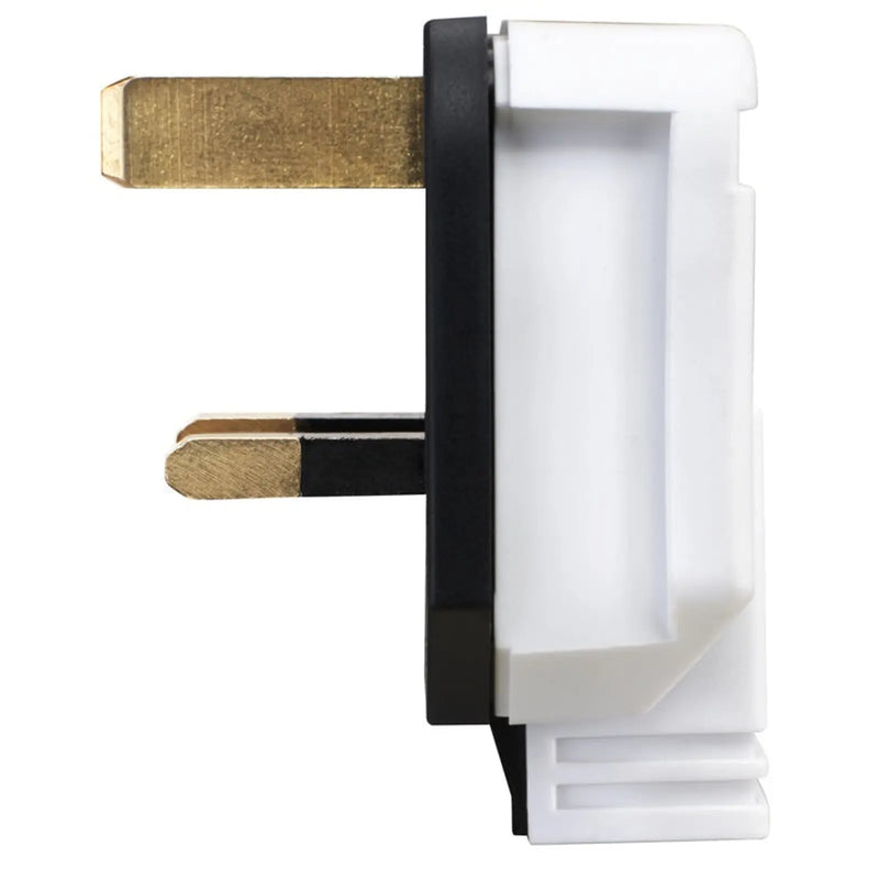 Luceco Heavy Duty Plug 13 Amp White