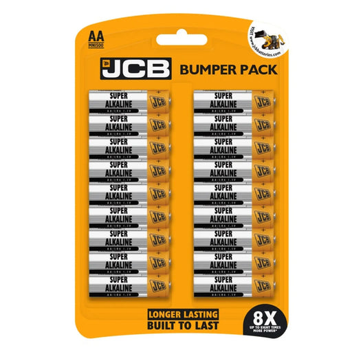 JCB LR6 / AA Alkaline 18 Pack