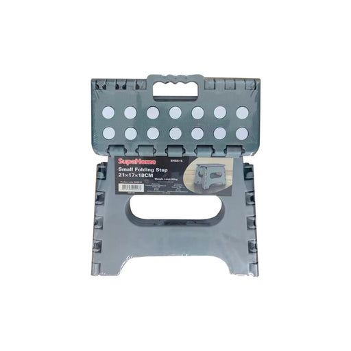 SupaHome Grey Compact Step Stool 21 x 17 x 18cm