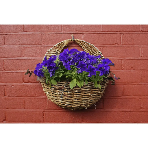 Ambassador Rattan Wall Basket 16"