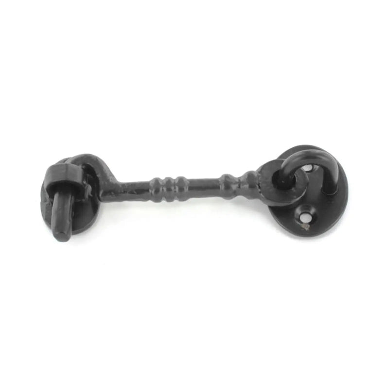 Securit Cabin Hook Cast Black 150mm