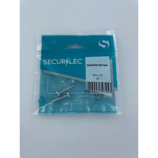 Securlec Machine Screw ZP M5 x 25mm Pack 2