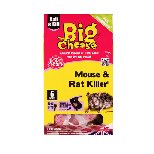 The Big Cheese Rat & Mouse Killer Pack 6
