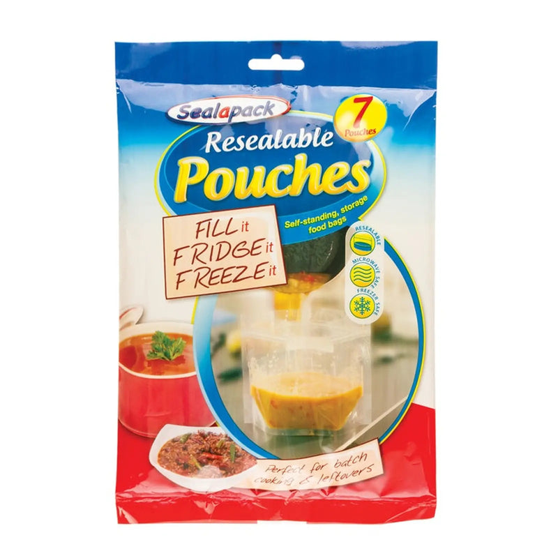 Sealapack Resealable Pouches 7 Pack