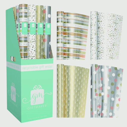 Giftmaker Occasion Foil Wrap 1.5m x 69cm