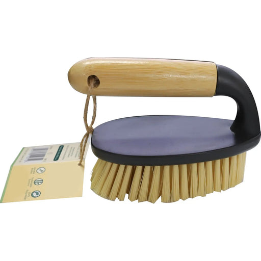Groundsman Bamboo Scrubbing Brush 12cm x 8cm