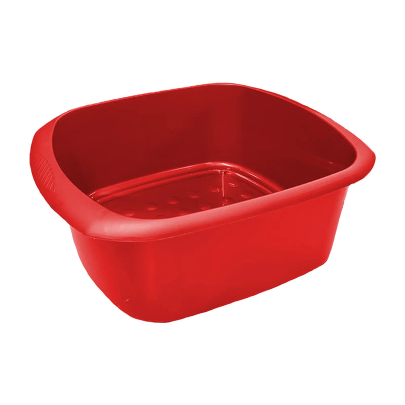TML Rectangular Bowl 11L Glitter Red