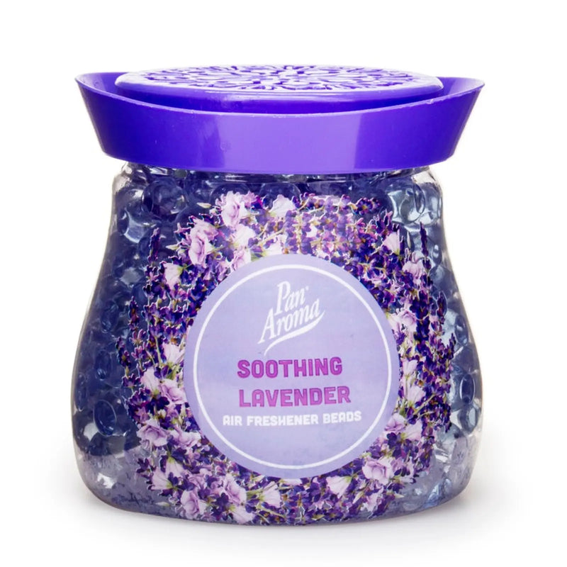 Pan Aroma Air Freshener Beads 280g Soothing Lavendar