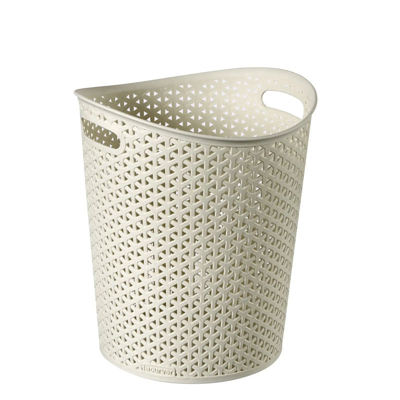 Curver My Style Paper Bin Vintage White 13L