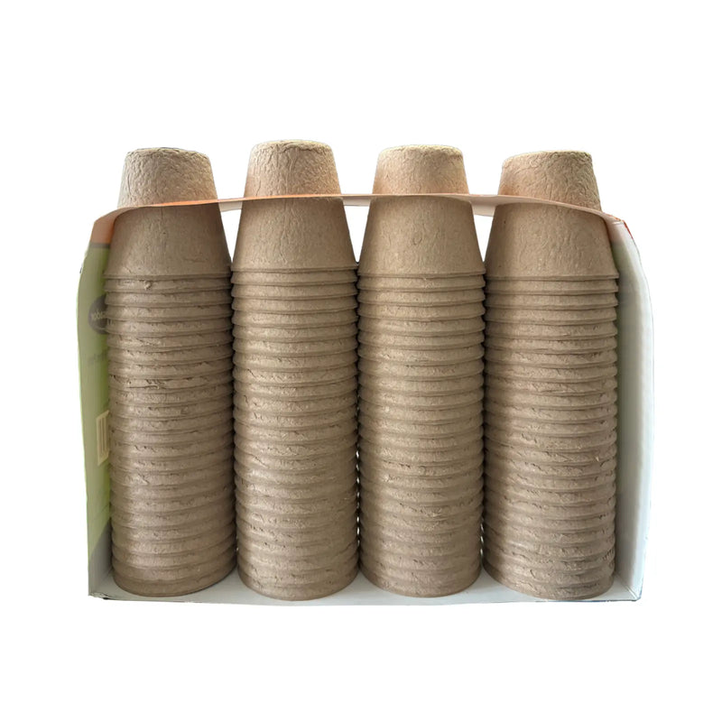 Ambassador Round Fibre Pots 6cm - Pack 96