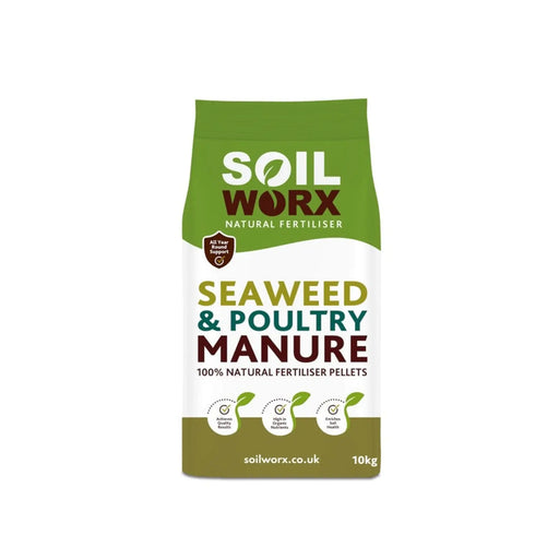 Soilworx Seaweed & Poultry Manure Pellets 10kg Bag
