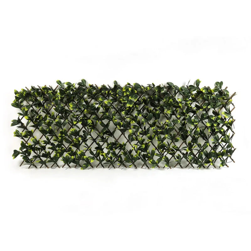 Ambassador Expanding Artificial Trellis Green Leaves 180cm x 60cm
