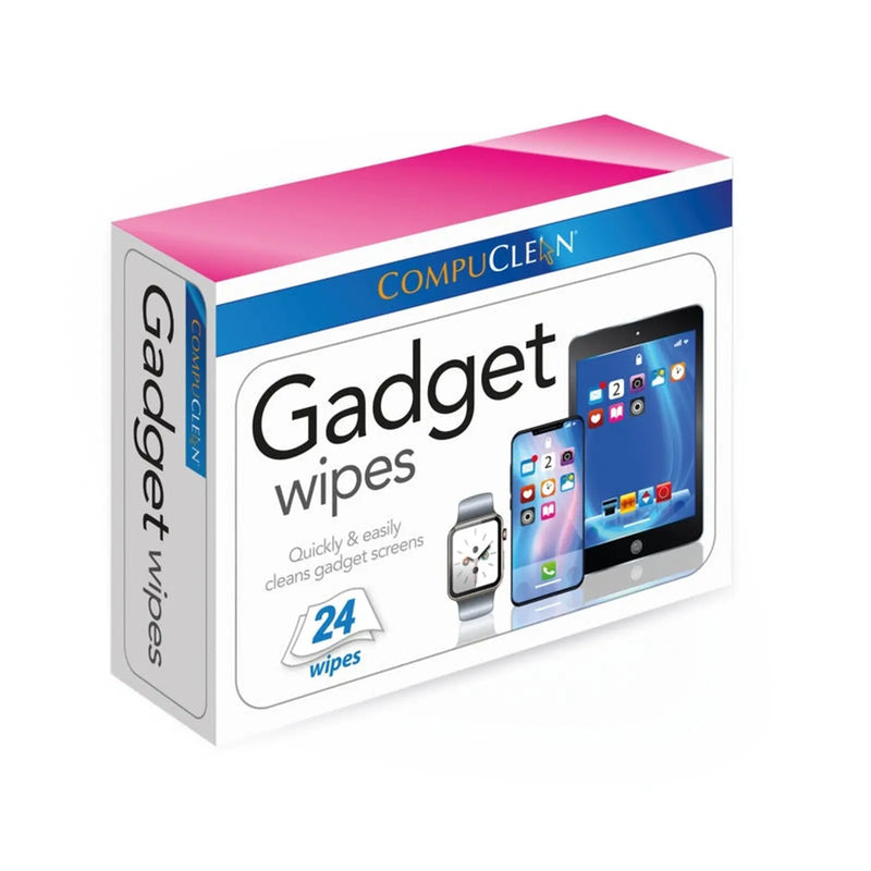 Compuclean Gadget Wipes 24 Pack
