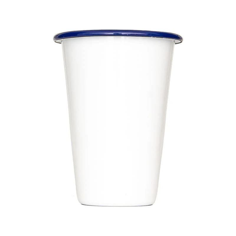 Falcon Enamel Tumbler - Traditional White 410ml