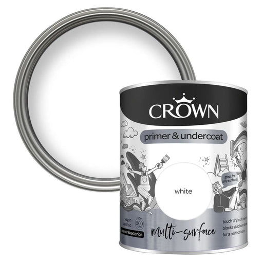 Crown Quick Dry Multi Surface Primer & Undercoat 750ml