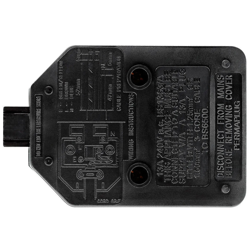 Masterplug Rubber Trailing Socket 13a