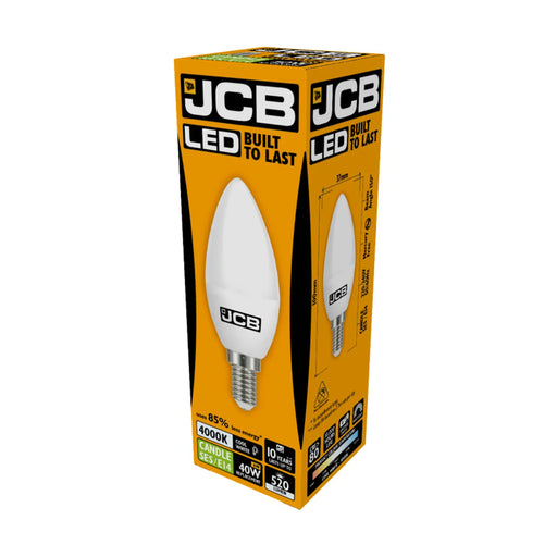 JCB LED C37 6W E14 Boxed