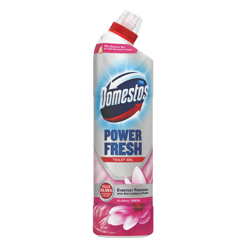 Domestos Power Fresh Toilet Gel 750ml Floral