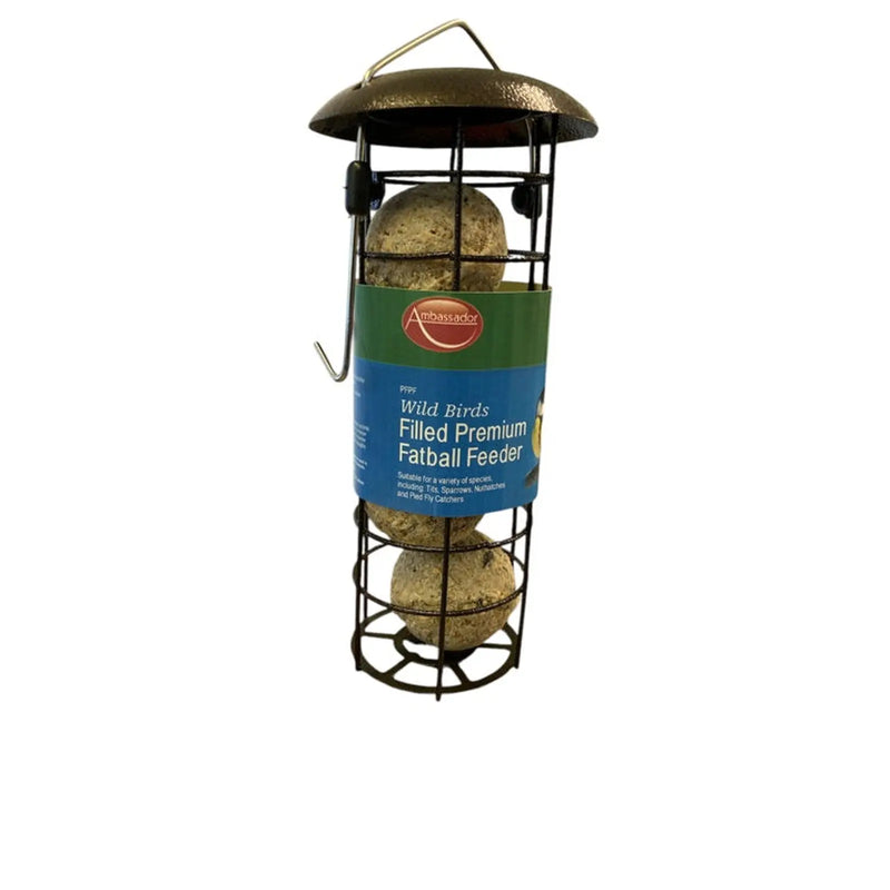 Ambassador Pre Filled Premium Metal Fat Ball Feeder