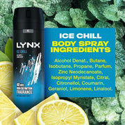 Lynx Body Spray 200ml Ice Chill